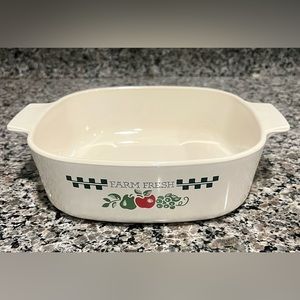 Vintage Corningware- Farm Fresh pattern